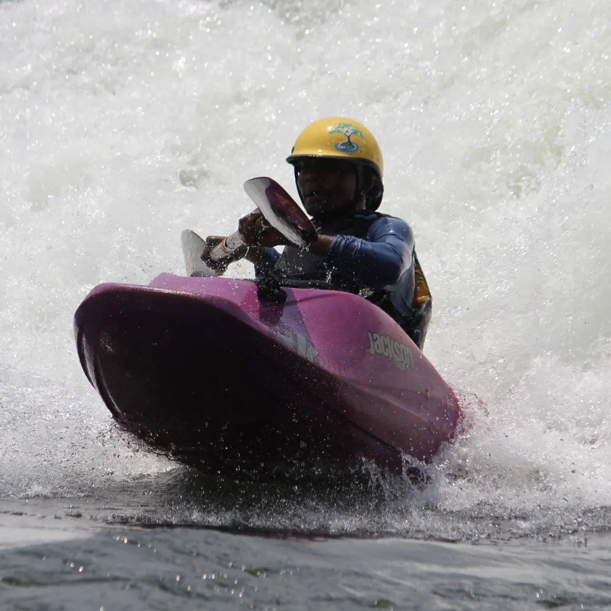 Amos - Safety Kayaker ensuring passenger protection