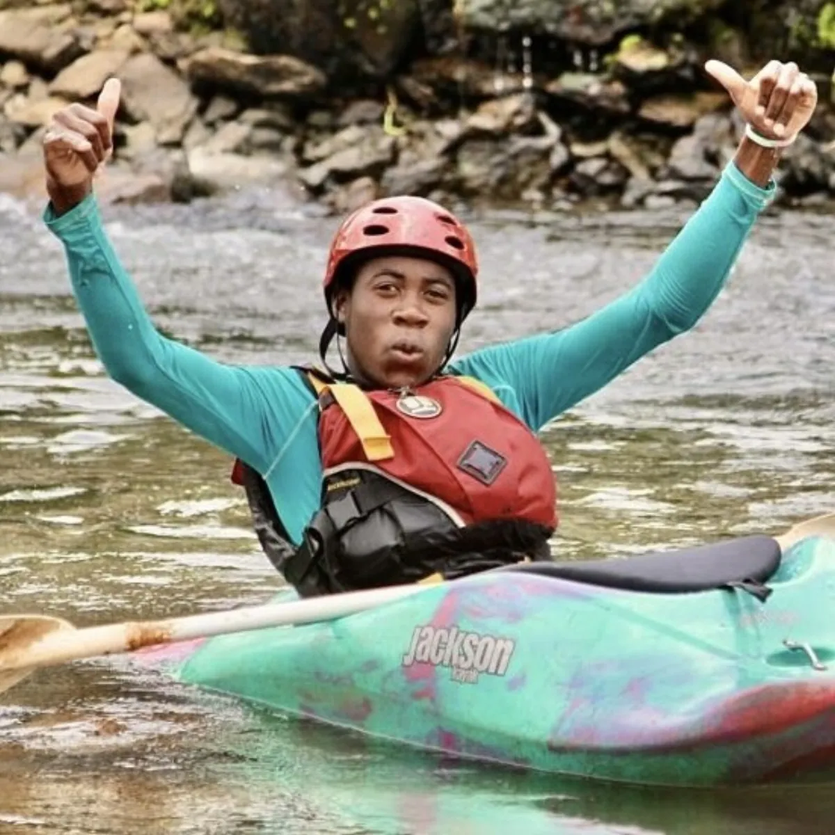 Hamisi - Safety Kayaker on the White Nile