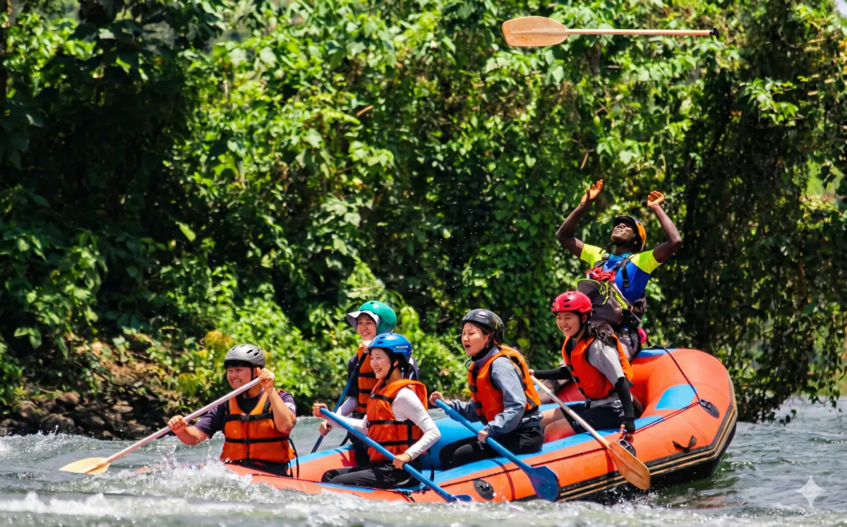 半日輕鬆家庭浮漂 White Nile 泛舟